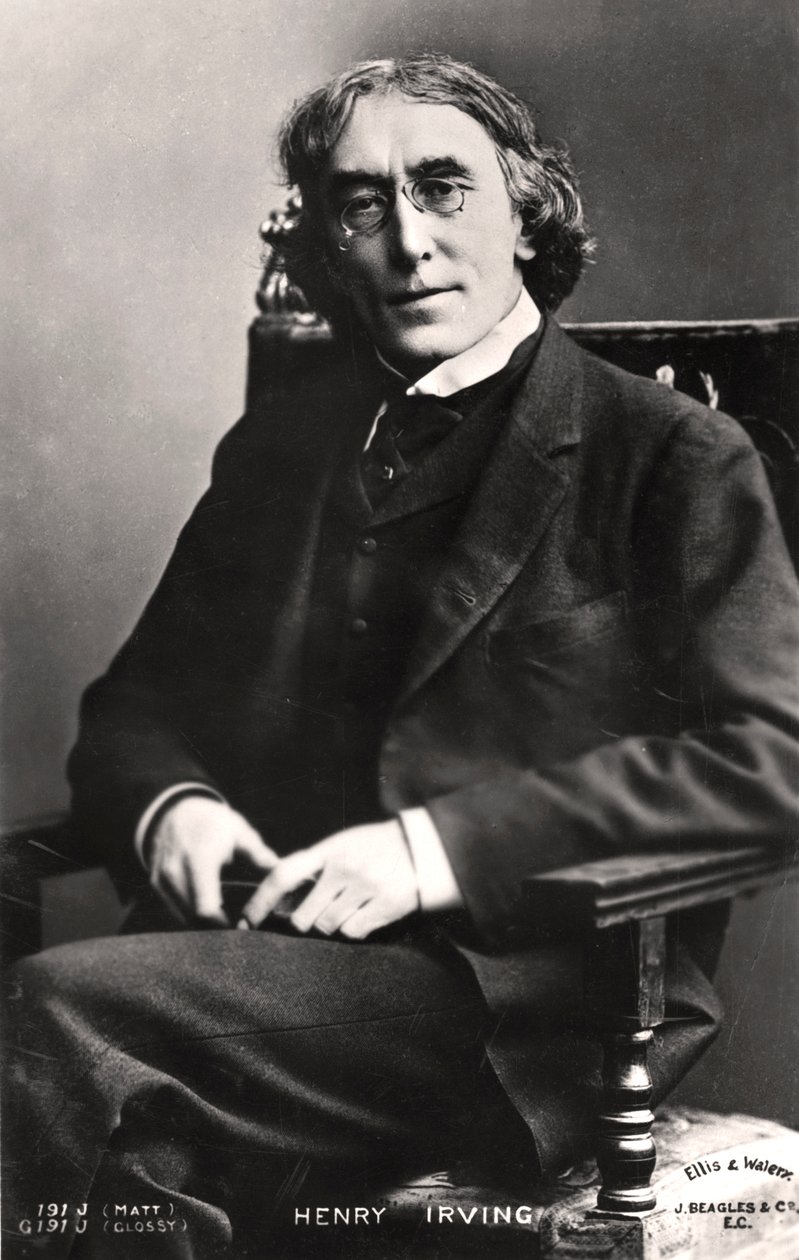 Harry Brodribb Irving 1870-1919, acteur anglais, 1905 - Ellis and Walery