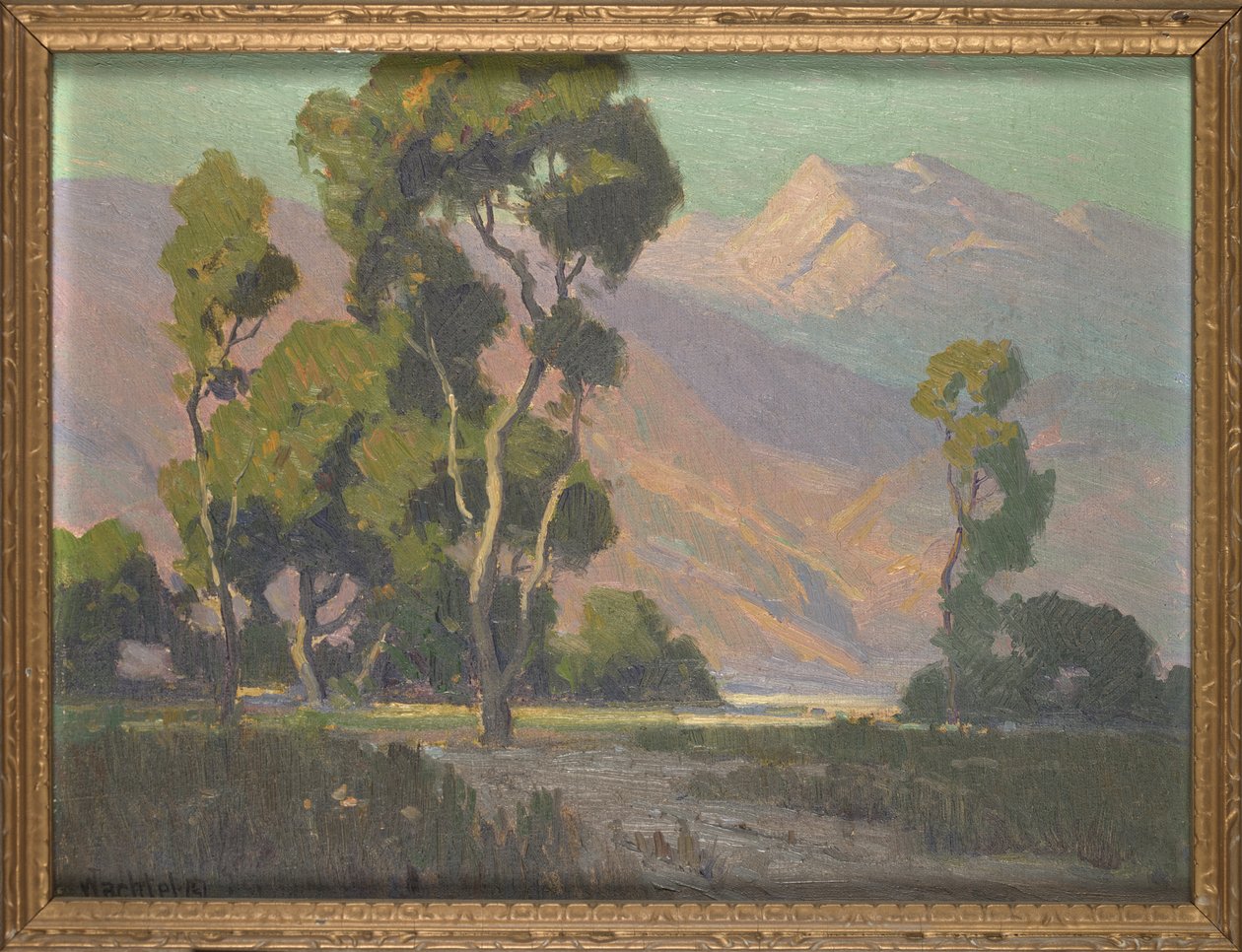 Paysage californien - Elmer Wachtel