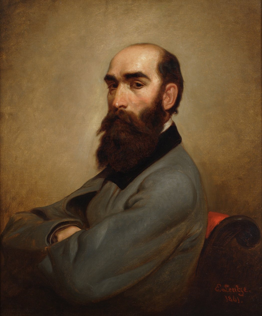 Worthington Whittredge, 1861 - Emanuel Gottlieb Leutze