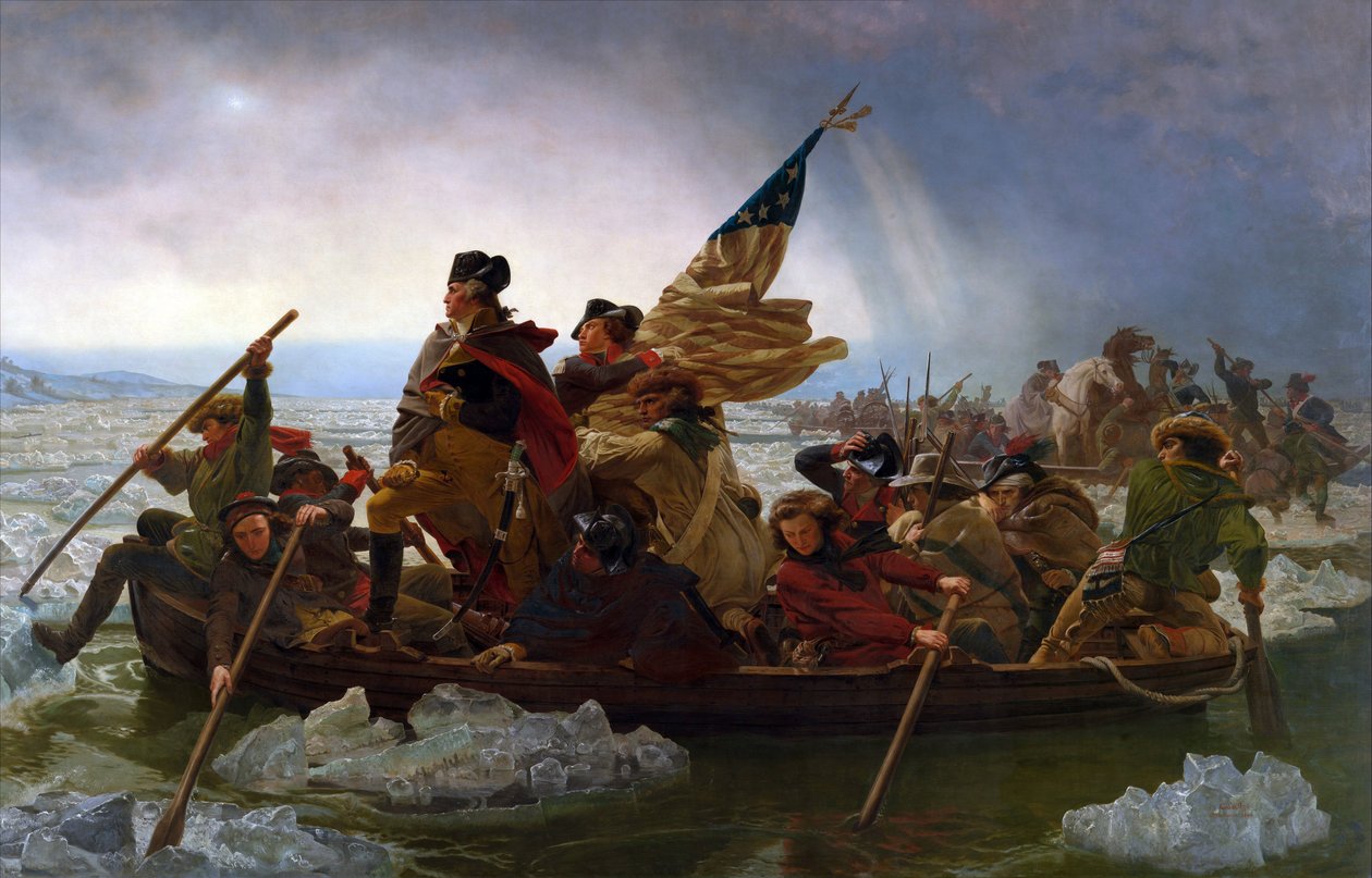 Washington traversant le Delaware - Emanuel Leutze