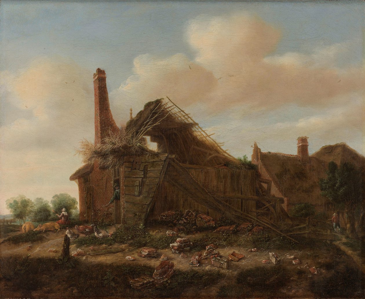 Ferme en ruines - Emanuel Murant