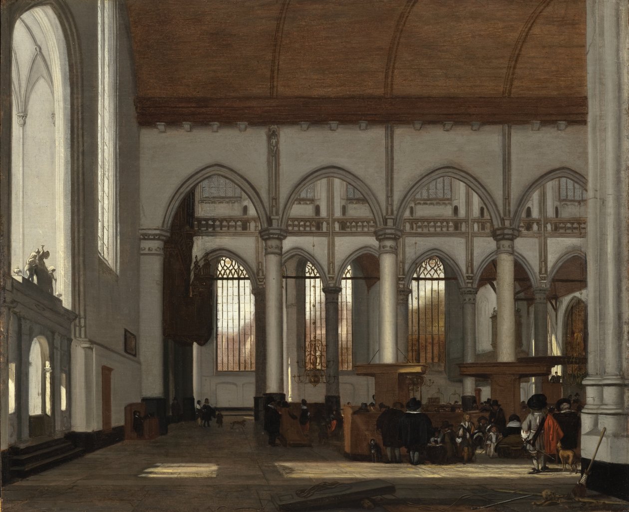 Intérieur de la Oude Kerk, Amsterdam - Emanuel de Witte