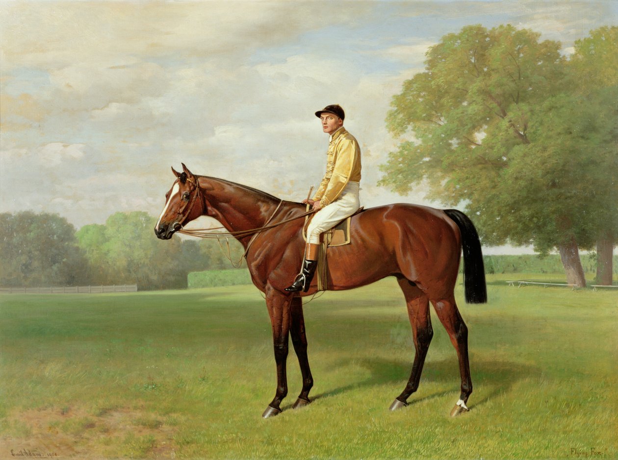 Flying Fox, vainqueur du Derby de 1899 - Emil Adam