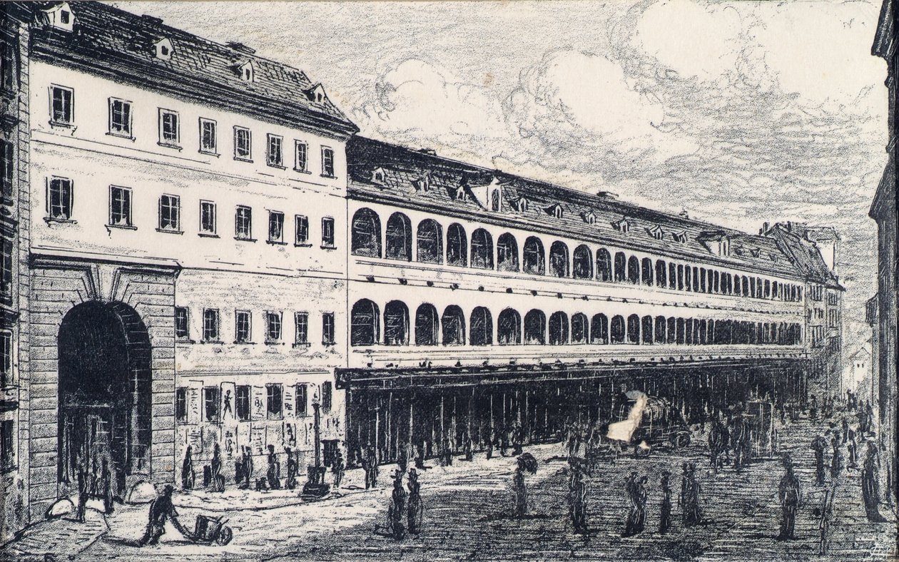 La caserne de Salzgries à Vienne - Emil Hütter