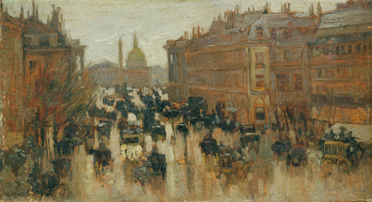 Rue Royale, Paris - Emil Leonhard Smidt