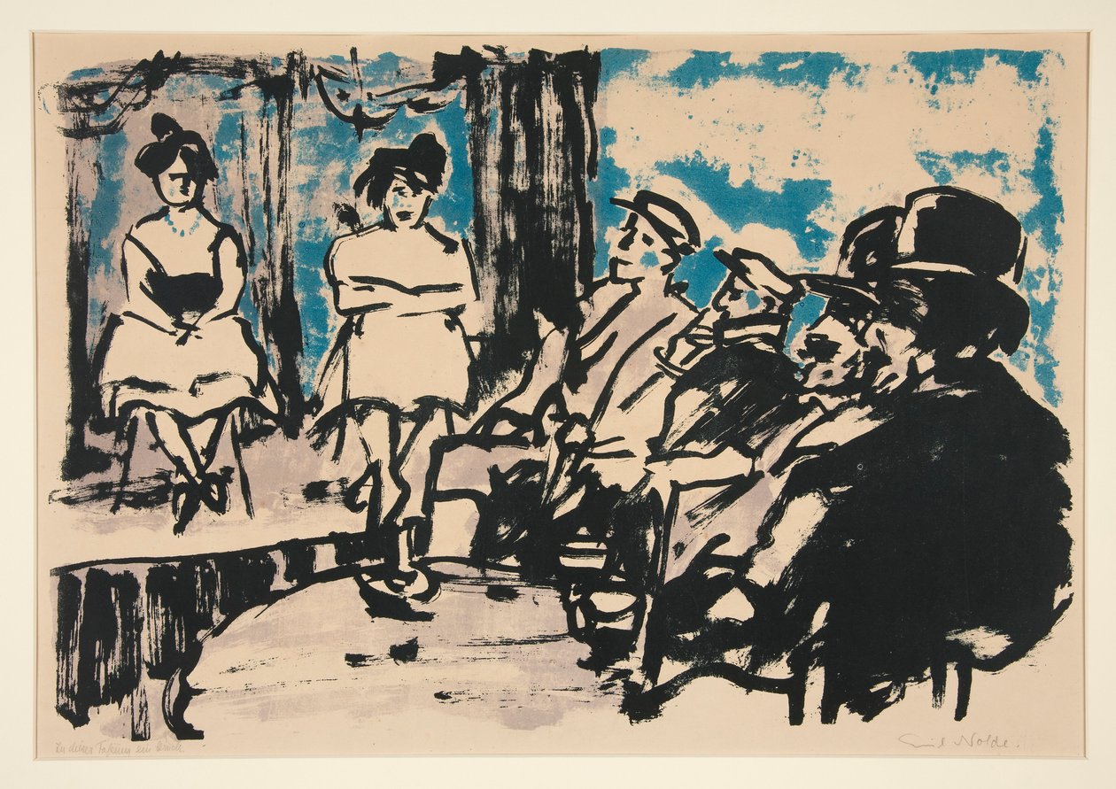 Tingel-Tangel III - Emil Nolde