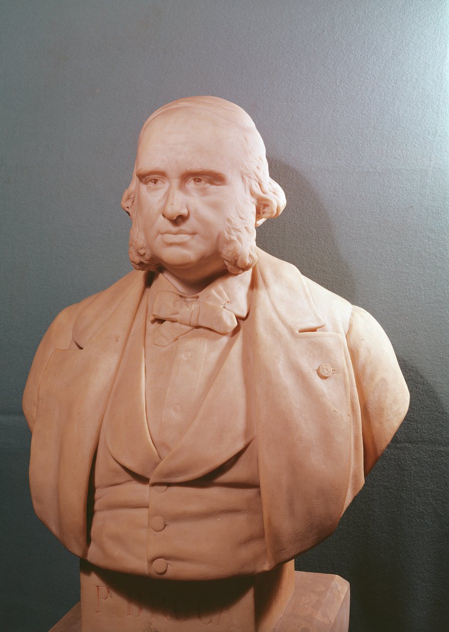Buste de Paul Broca (1824-80), 1881 | Estampe d'art