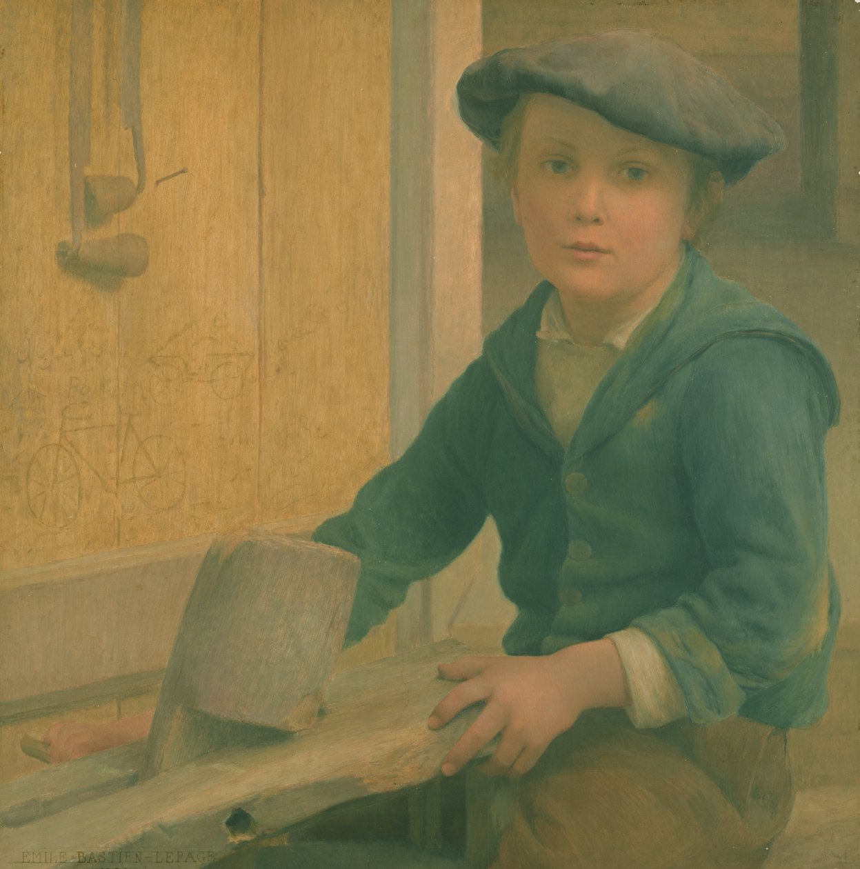 Le Jeune Artisan (Le Jeune Mécanicien) 1901 - Emile Bastien Lepage
