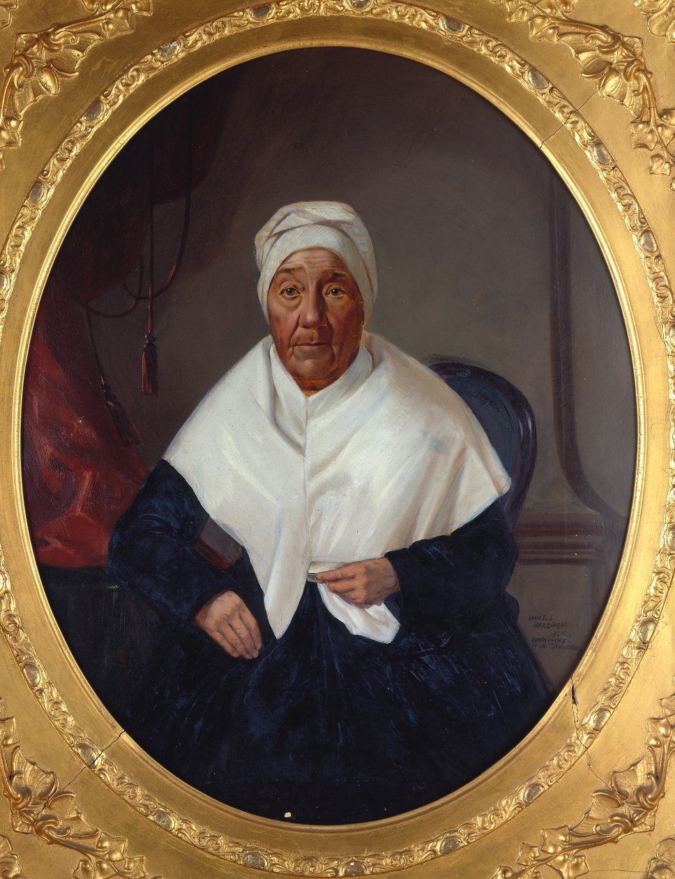 Portrait de Mme. Elizabeth Barada Ortes - Emile Herzinger