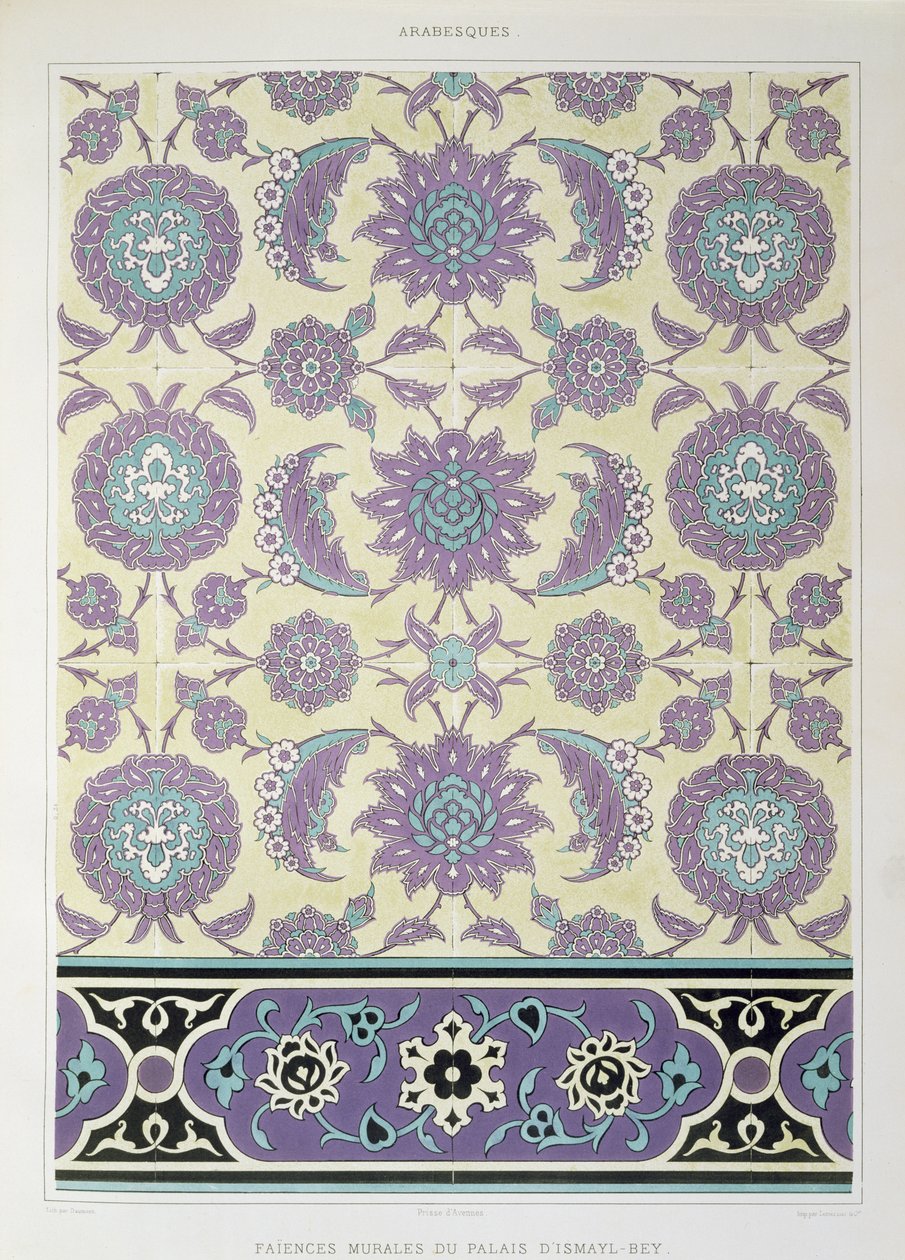 Carreaux muraux du palais d