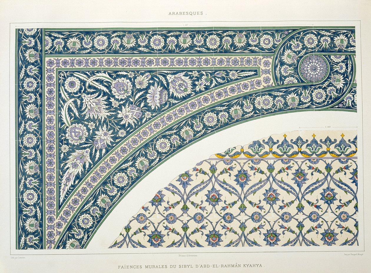 Carreaux muraux de Sibyl D