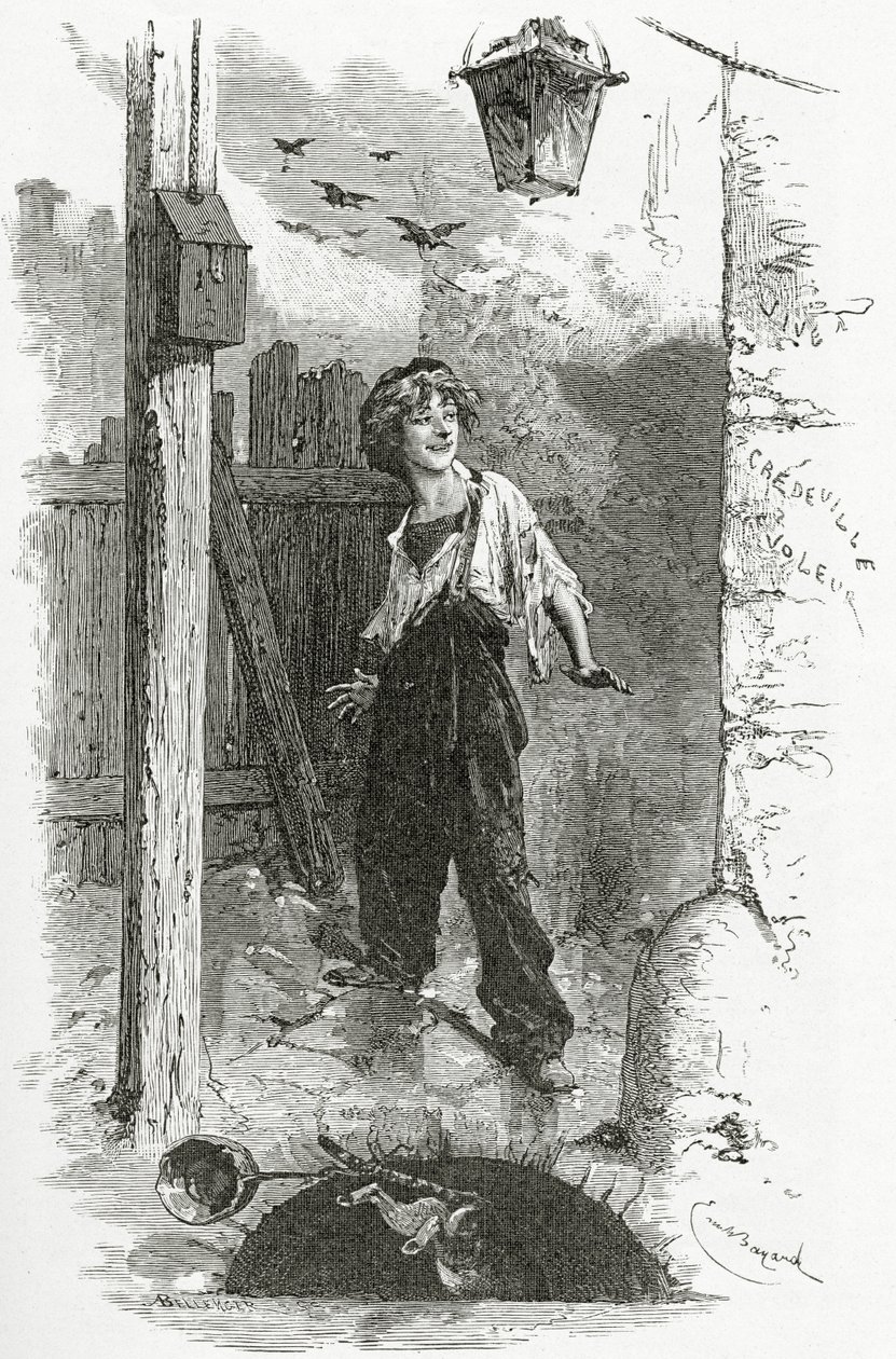 Gavroche, XIXe siècle - Emile Antoine Bayard