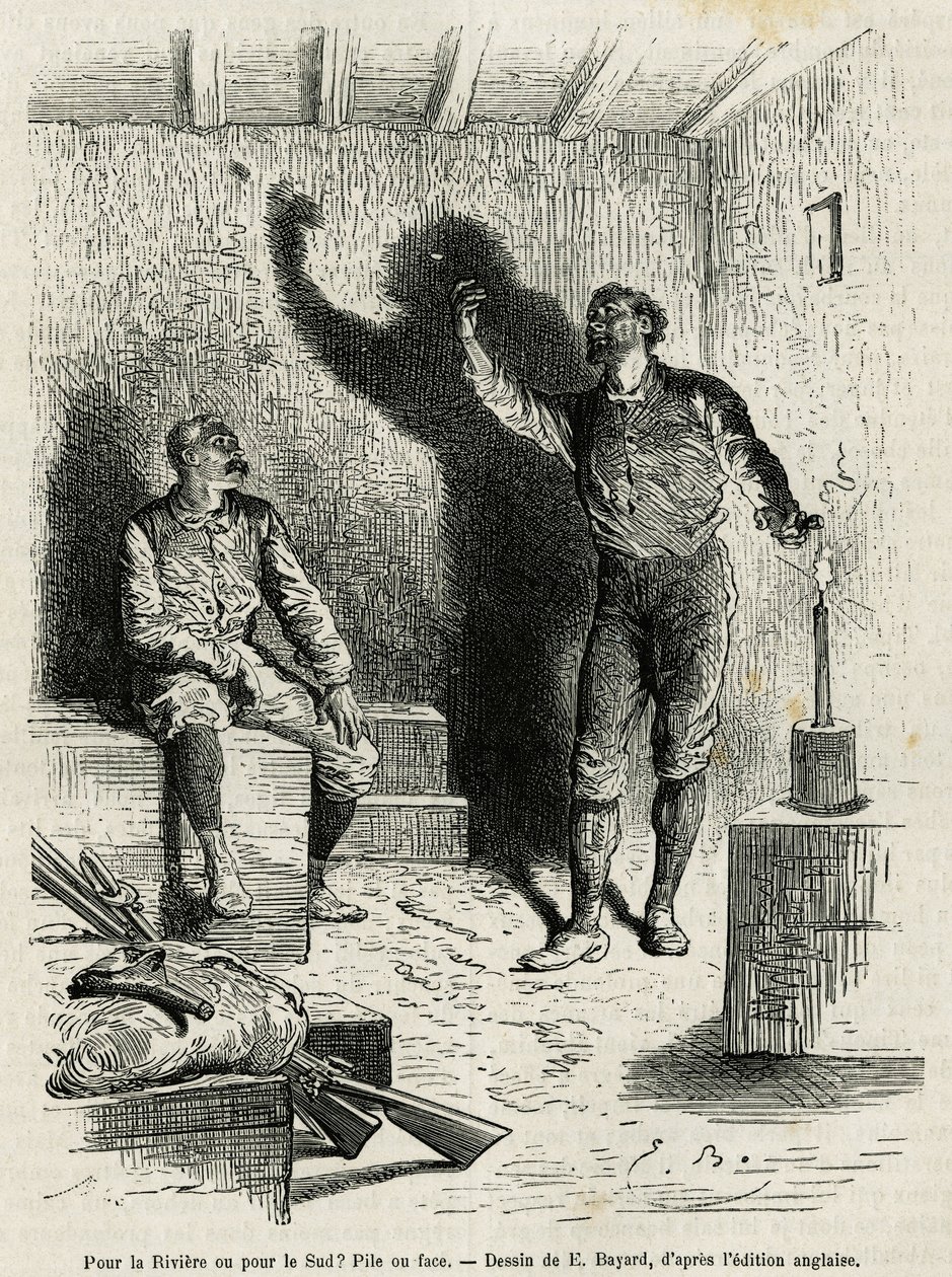 Sir Henri Morton Stanley et Franck Pock, son compagnon d