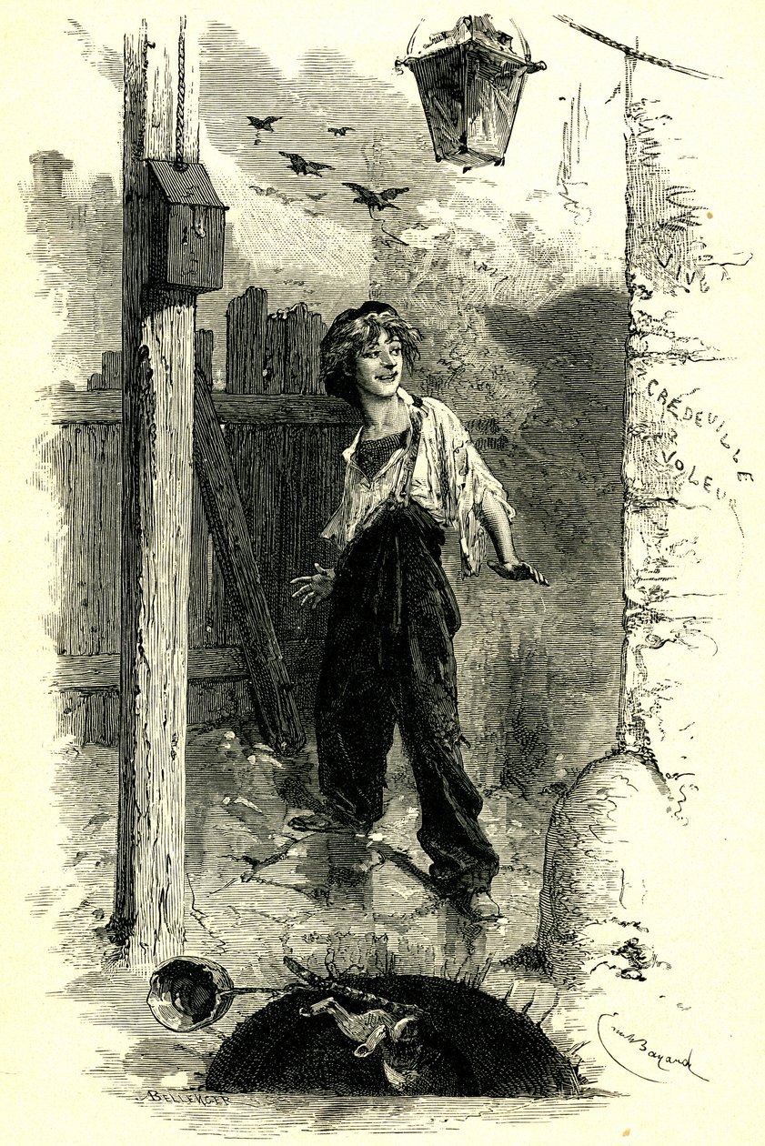 Victor Hugo : Les Misérables, Gavroche - Emile Antoine Bayard