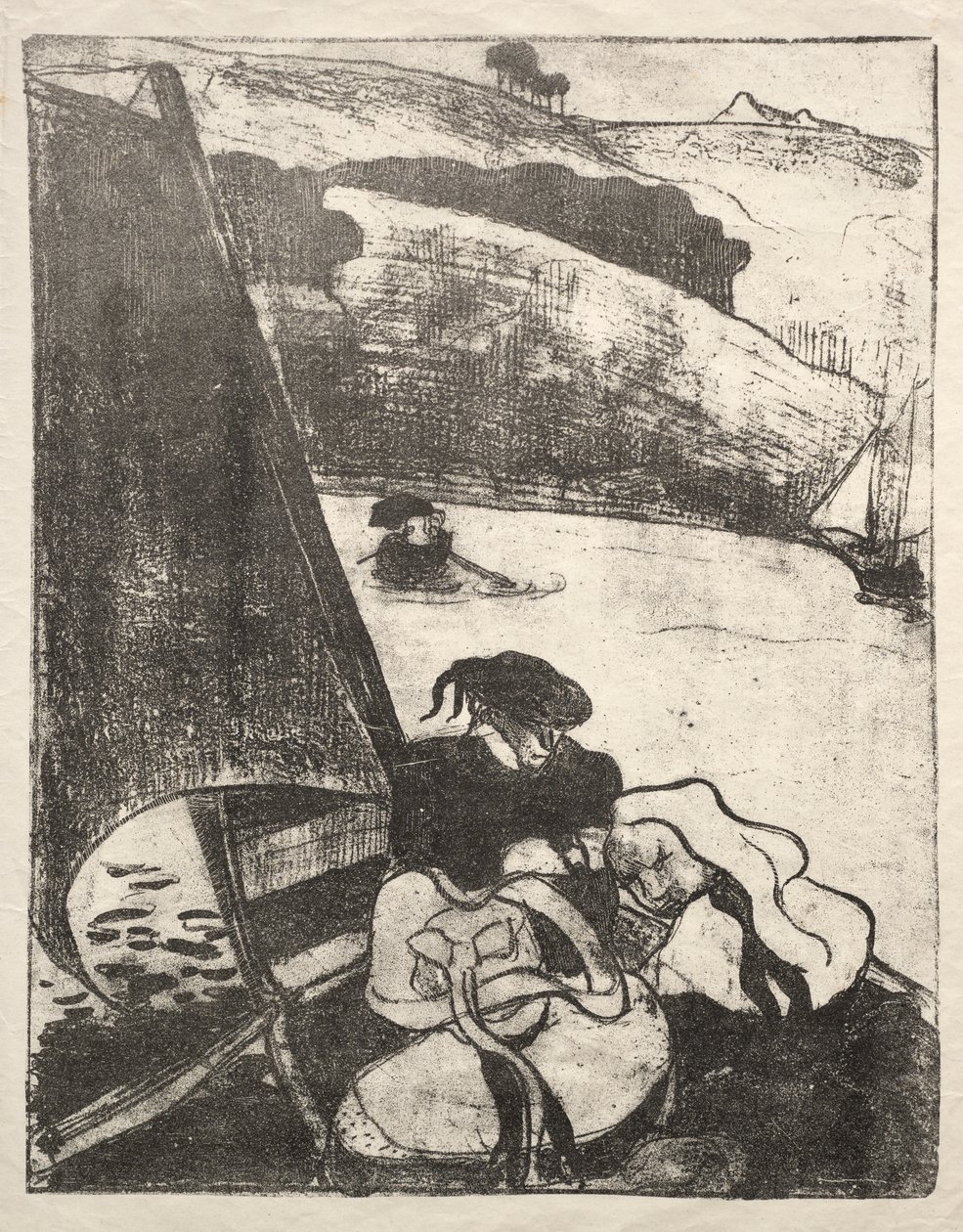 Les Bretonneries : Le Retour du Pardon - Emile Bernard