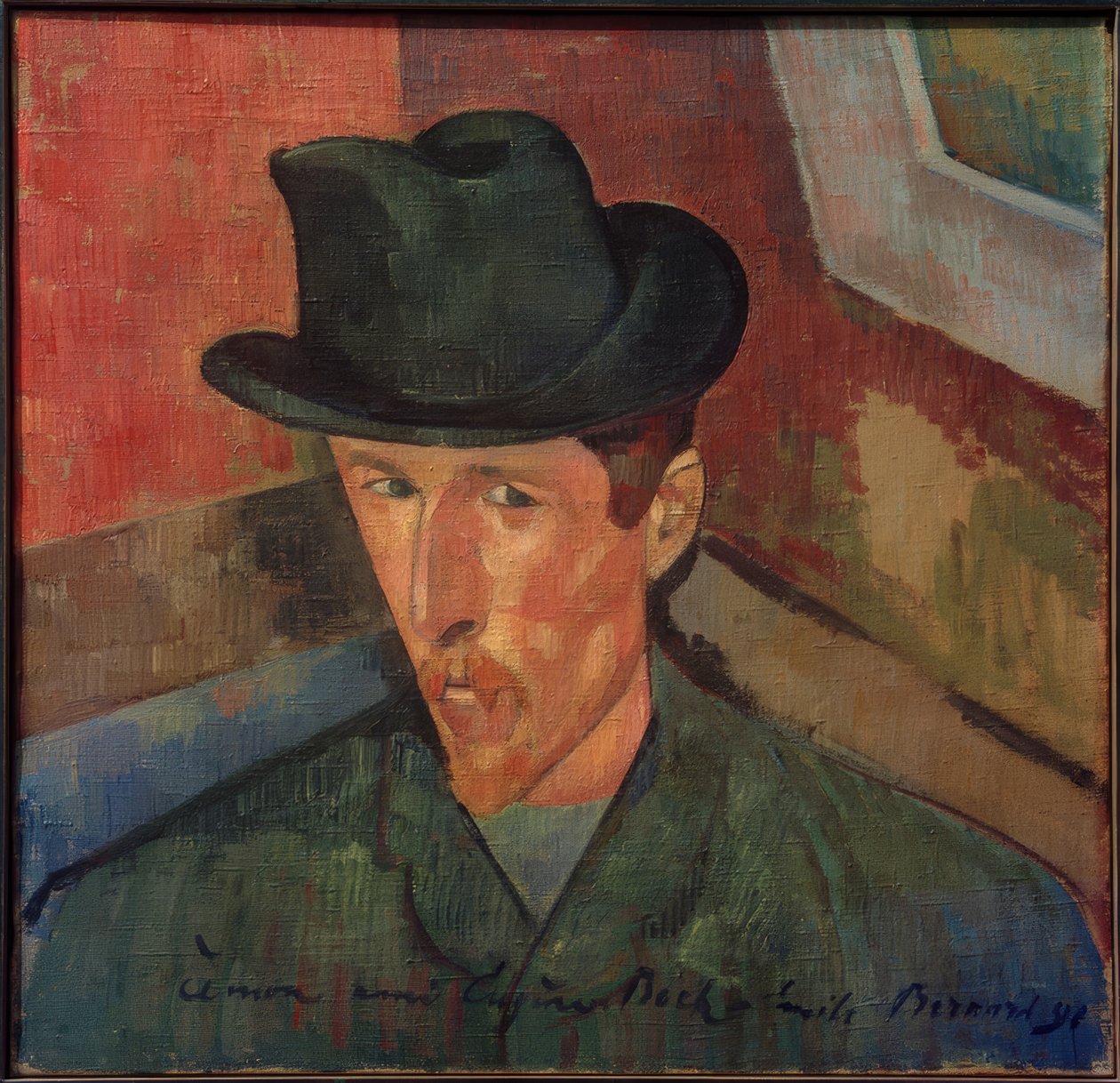 Portrait Eugène Boch - Emile Bernard