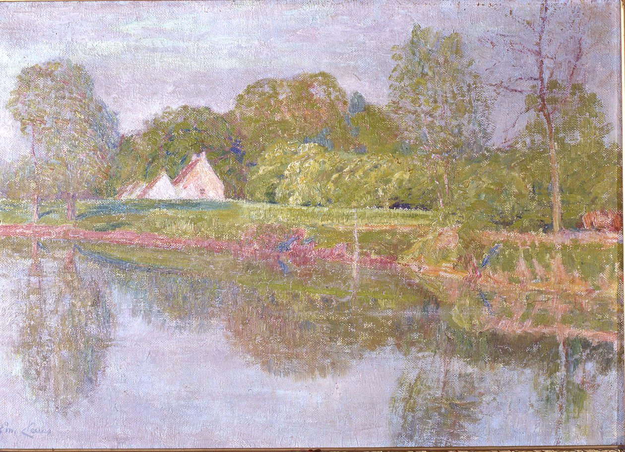 Paysage sur la Lys, un matin de mai, 1902 - Emile Claus