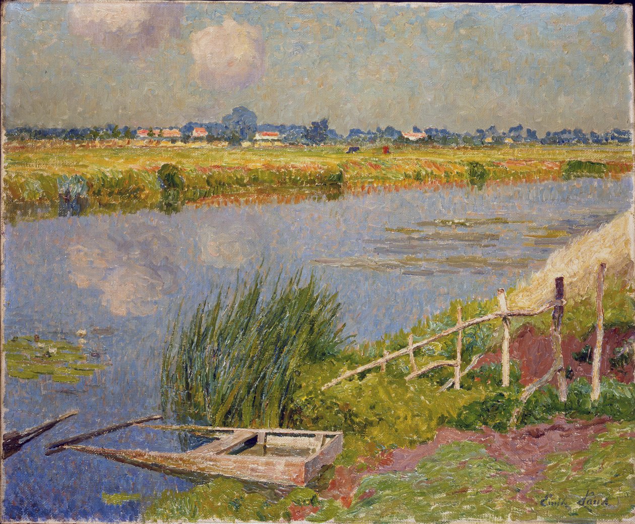 Les rives du lys, 1912 - Emile Claus