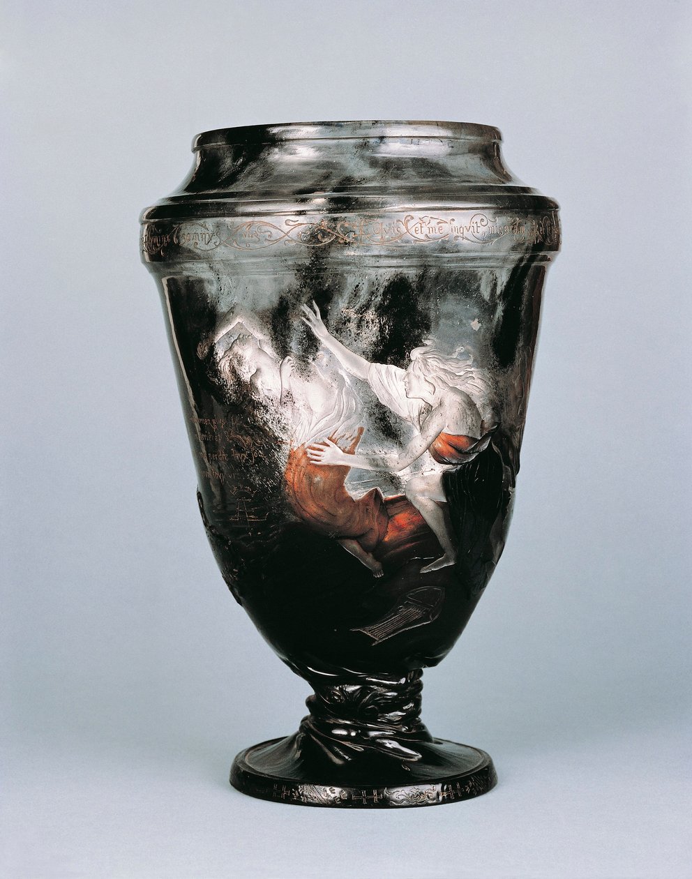 Orphée aux Enfers, vase par Emile Gallé - Emile Galle
