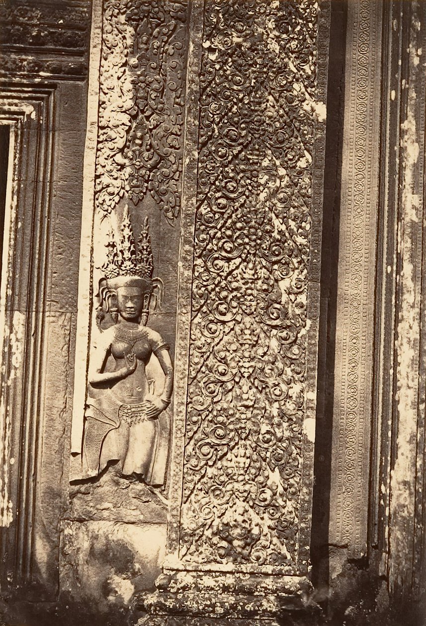 Détail Décoratif de la Grande Pagode - Emile Gsell