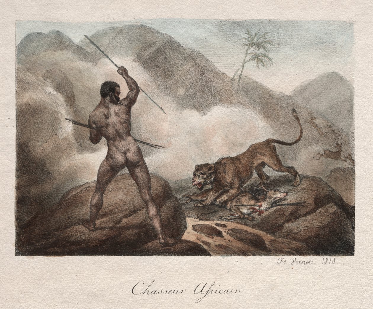 Chasseur africain - Emile Jean Horace Vernet