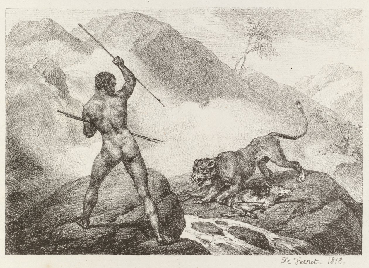 Chasseur africain - Emile Jean Horace Vernet