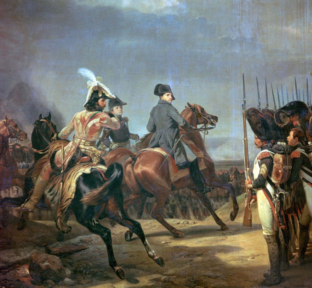 Napoléon à la bataille d