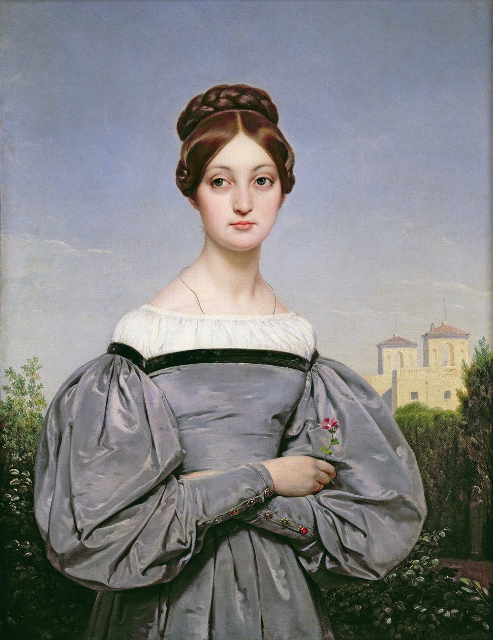 Portrait de Louise Vernet (1814-45) Fille de l