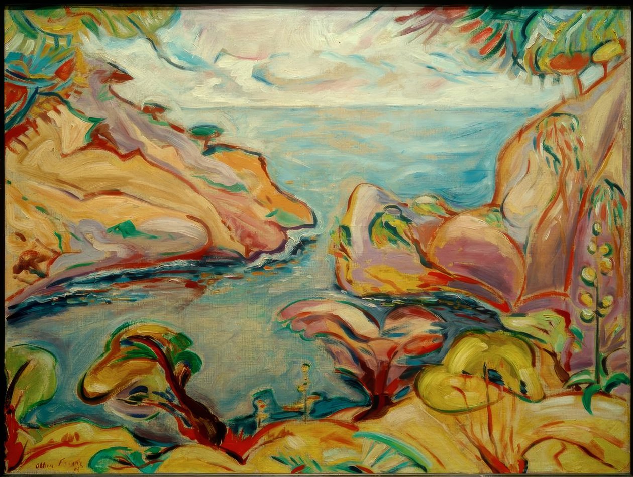 La Calanque du Mugel à La Ciotat - Emile Othon Friesz