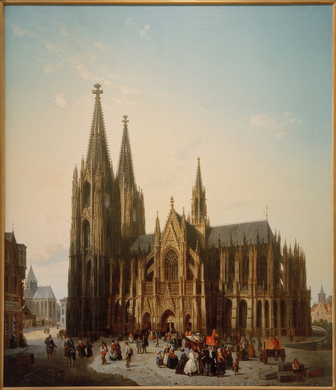 Cathédrale de Cologne en achèvement anticipé - Emile Pierre Joseph De Cauwer