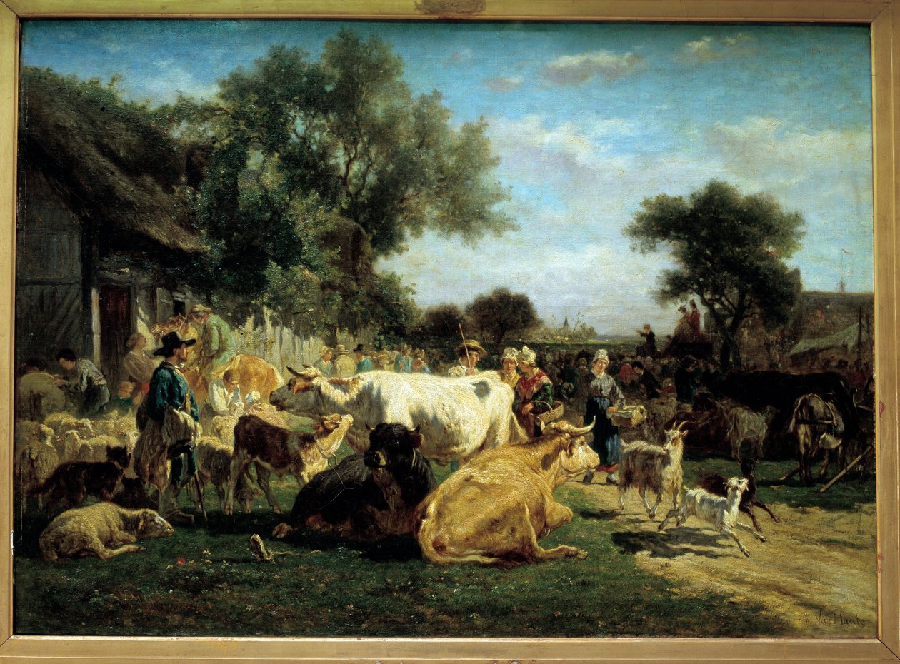 Foire du village - Emile van Marcke de Lummen
