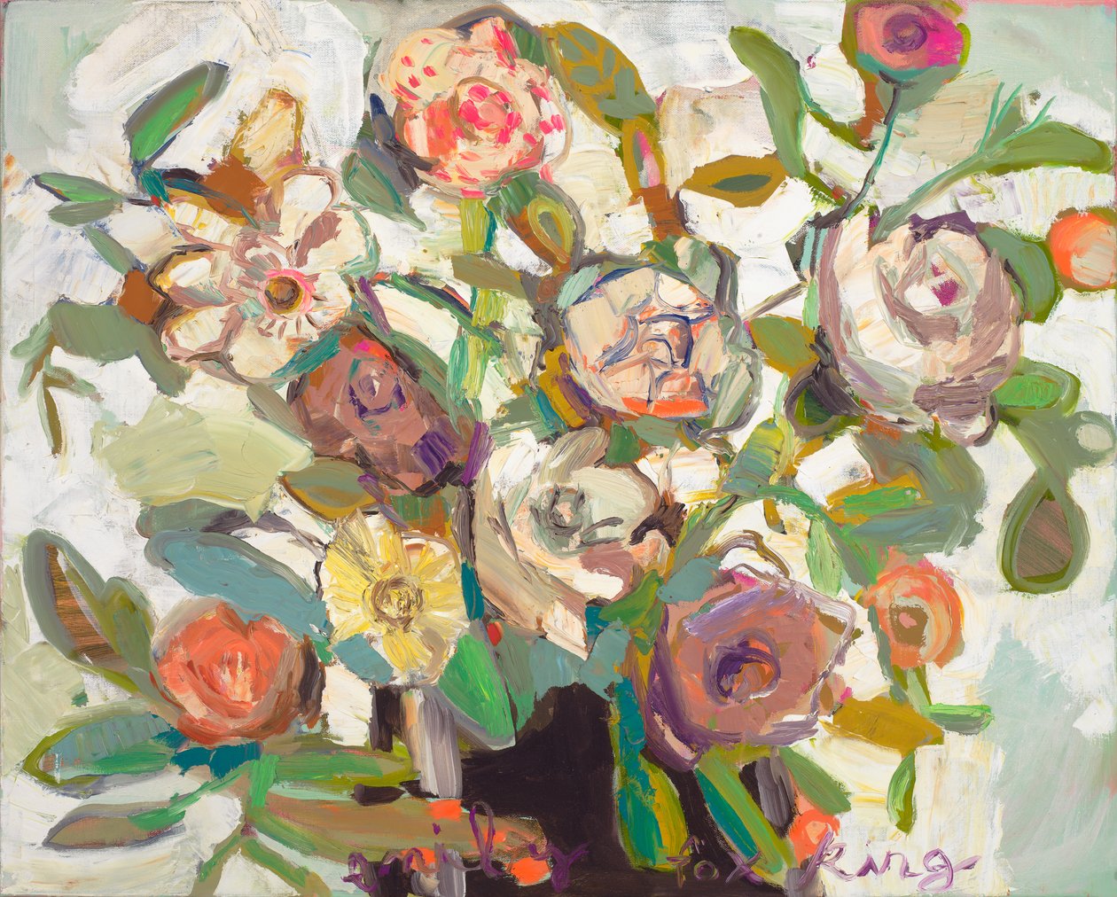 All the Good, 2020 (huile sur toile) - Emily Fox King