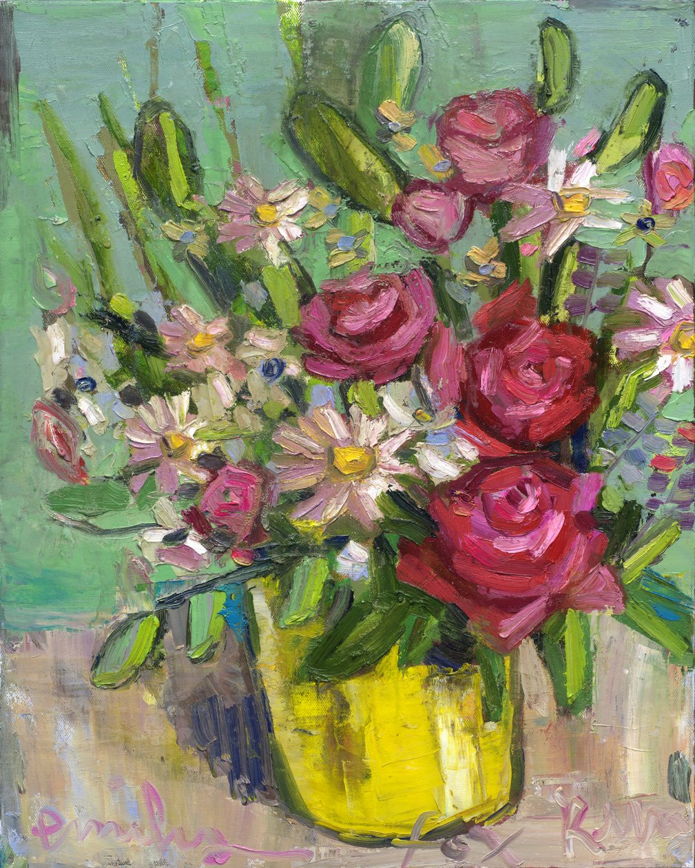 Done is Fun, 2023 (huile sur toile) - Emily Fox King