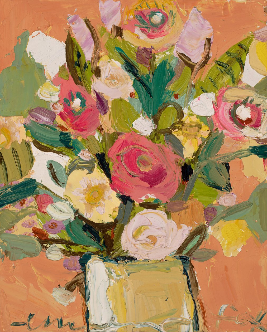 Wait for It, 2020 (huile sur toile) - Emily Fox King