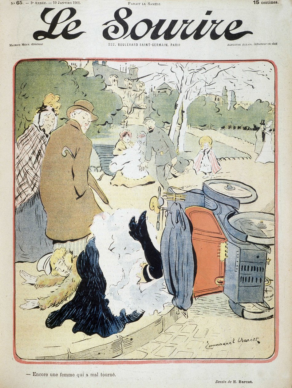 Accident de voiture : « Encore une femme qui se trompe. » Illustration d