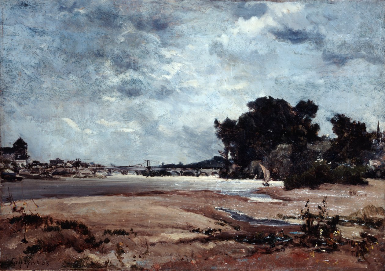 La Loire, 1865 - Emmanuel Lansyer