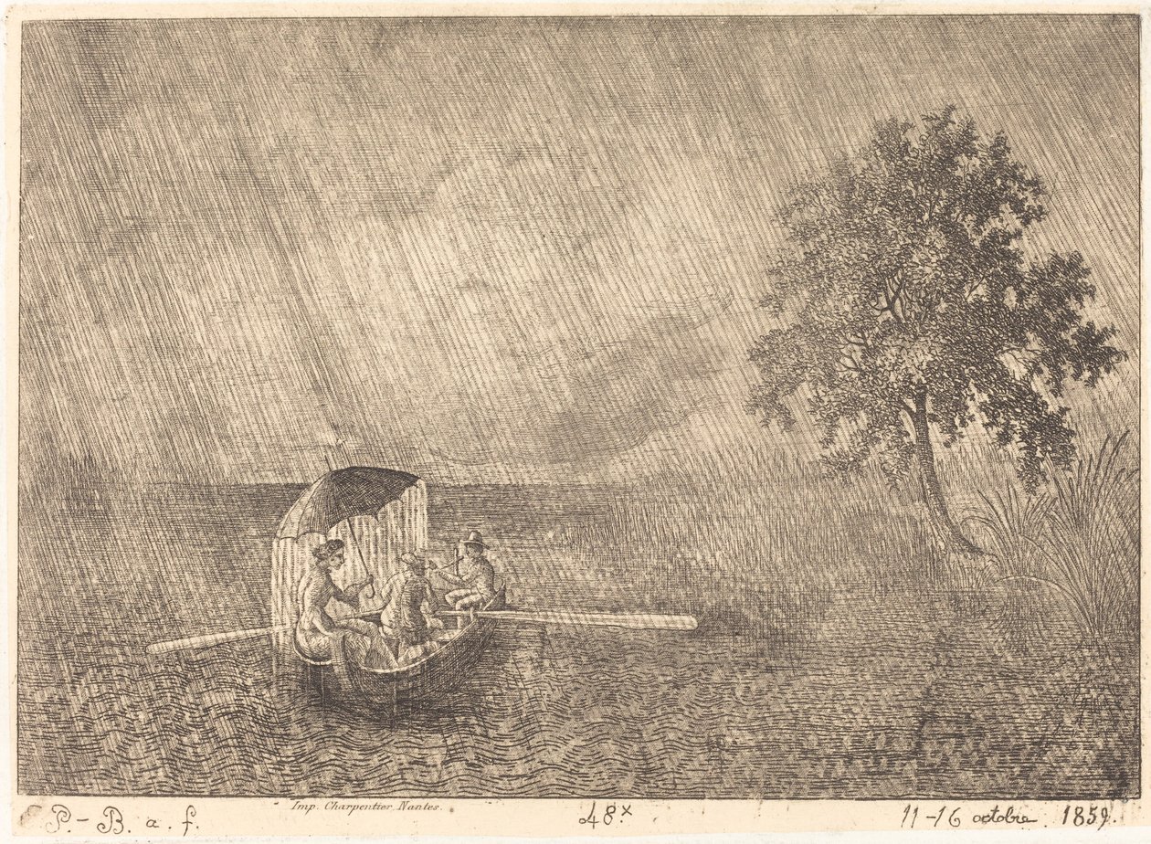 La grande averse - Emmanuel Phélippes Beaulieu