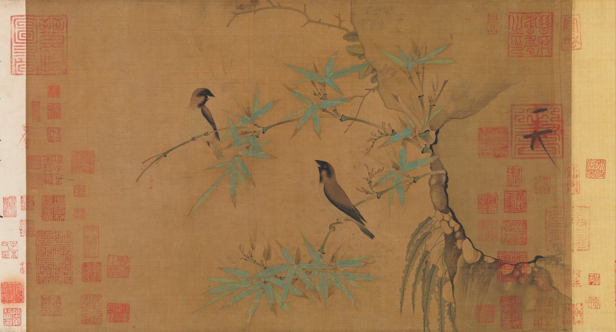 Pinsons et Bambou - Emperor Huizong
