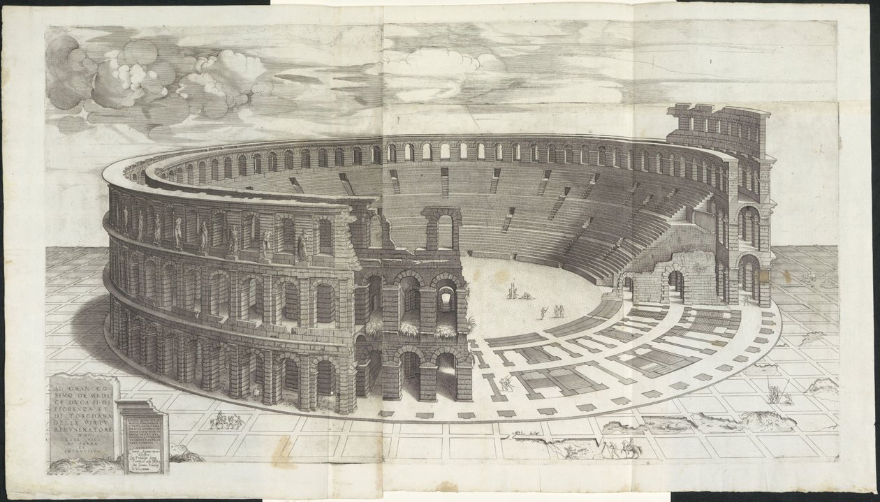 Arène de Vérone - Enea Vico