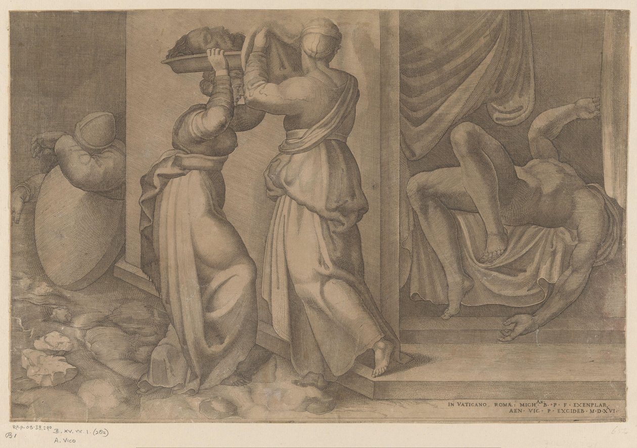 Judith et Holopherne - Enea Vico