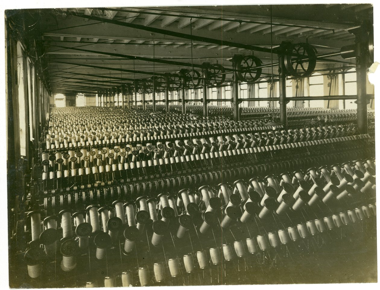 Filature de fil de tapis, filature de Leas, 1923 - English Photographer