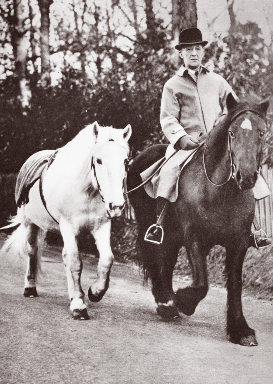 Le poney de George V, Jock, 1936 - English Photographer
