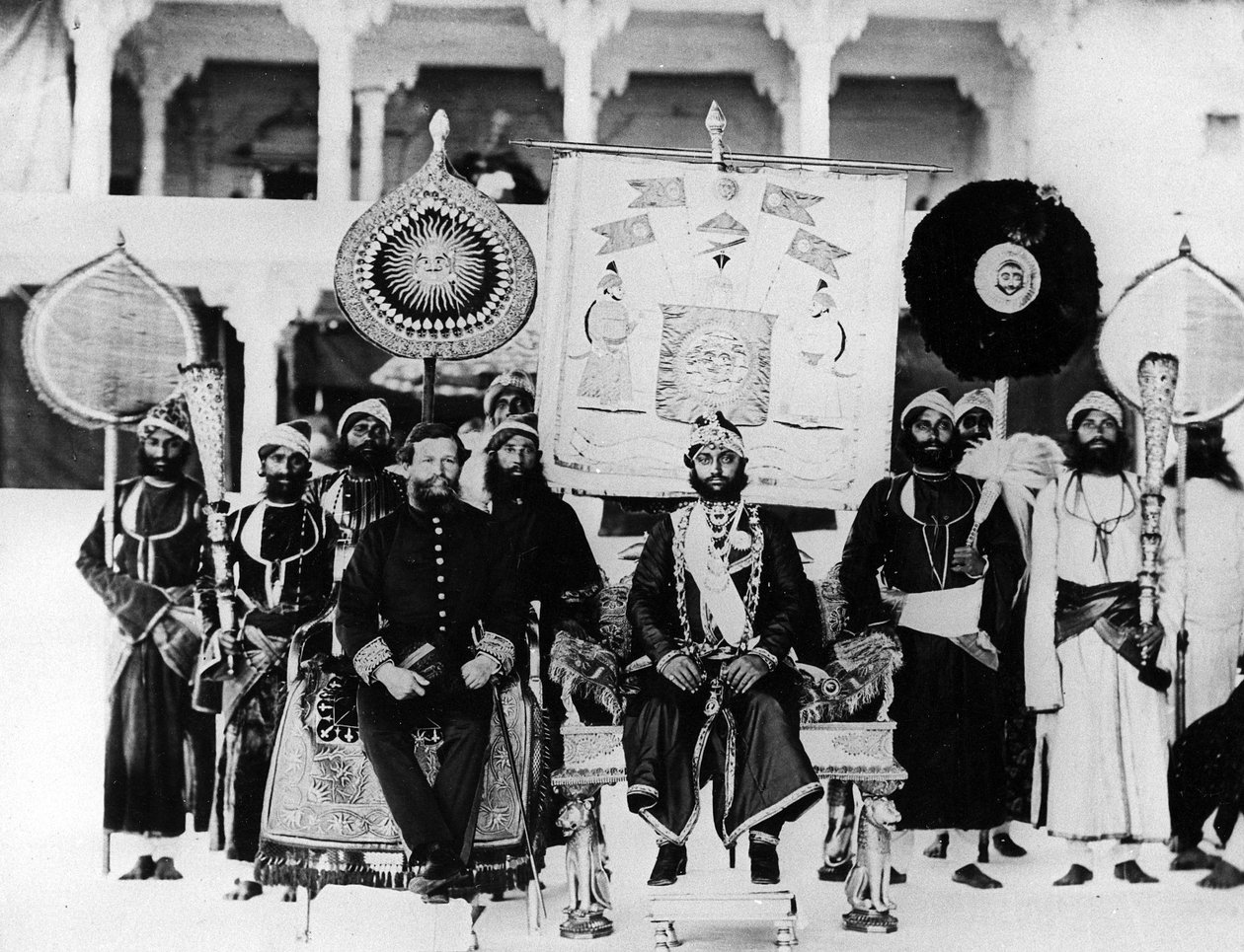 Investiture du Maharana d