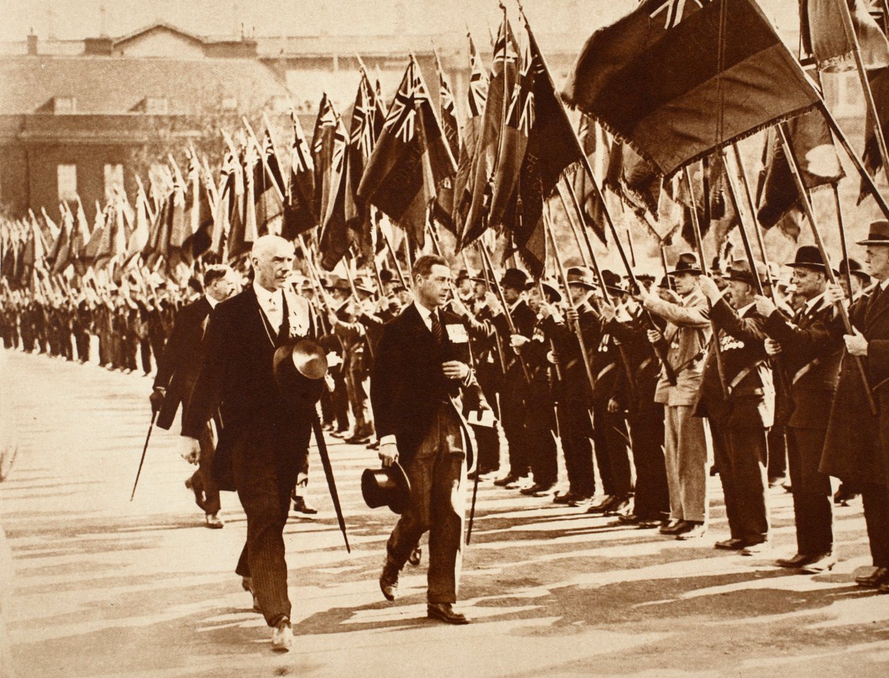 Le roi Édouard avec la Légion britannique, 1914-1918 - English Photographer