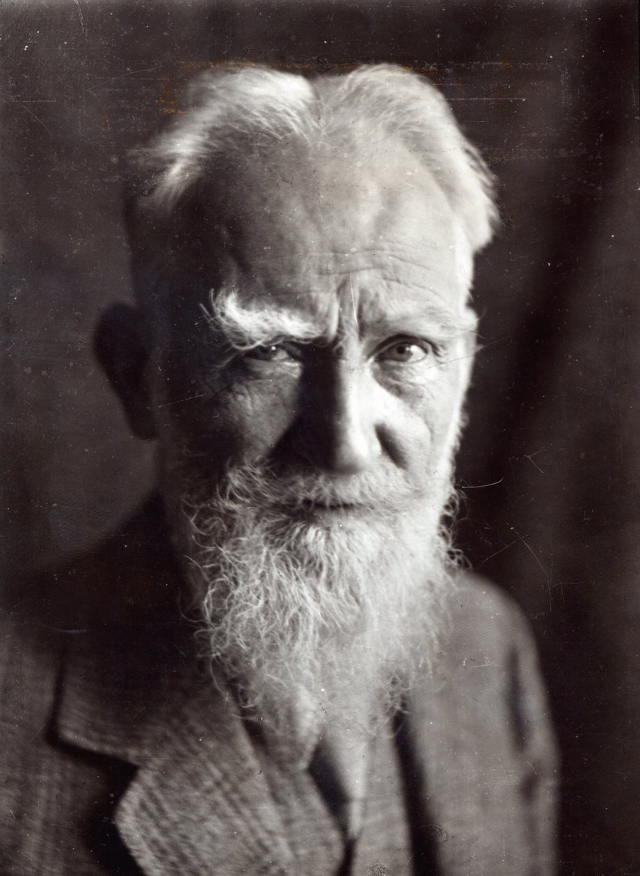 Portrait de George Bernard Shaw, février 1933 - English Photographer