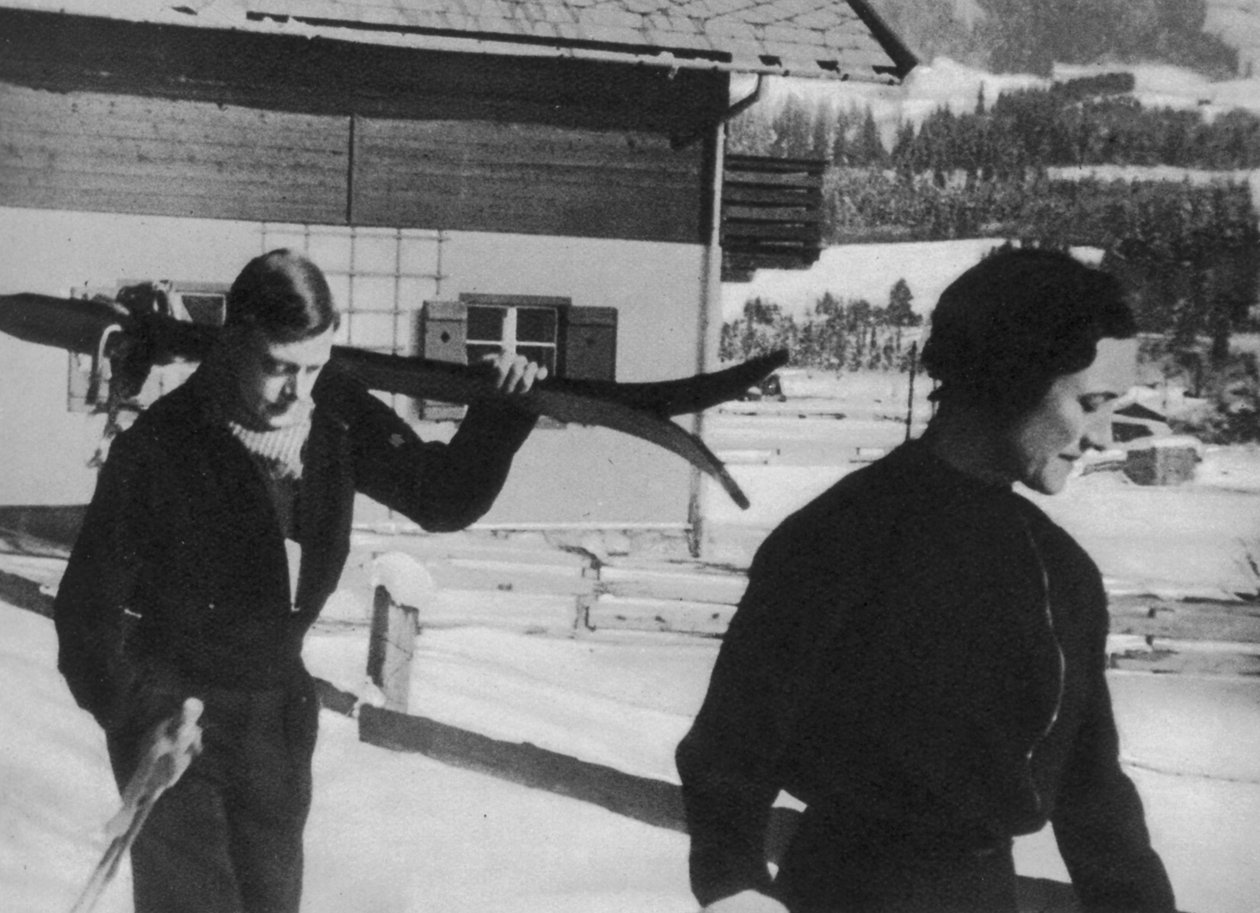 Prince Edward et Wallis Warfield Simpson en vacances de ski, 1936 - English Photographer