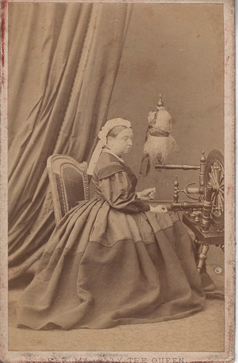 Reine Victoria, vers 1875 - English Photographer