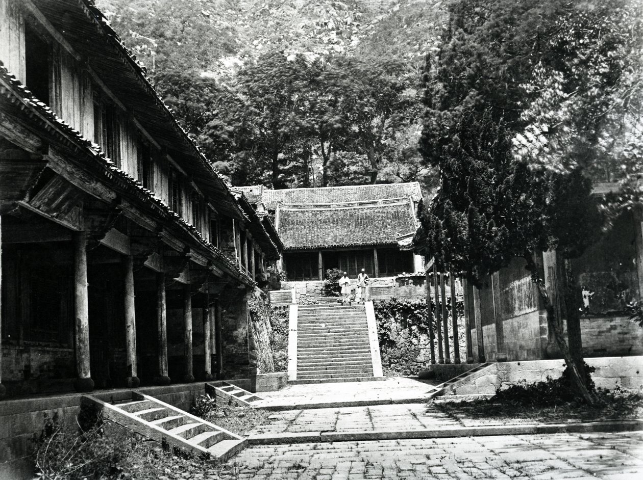 Temple de Foo-Too, Chusan, vers 1870 - English Photographer