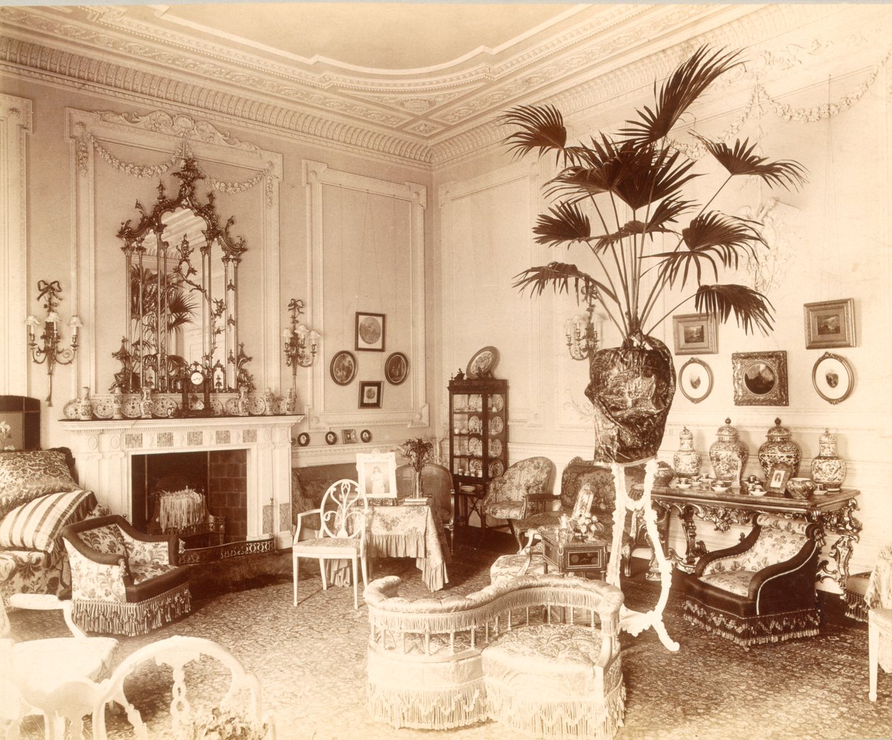 Le boudoir au 17 Grosvenor Place, Londres - English Photographer