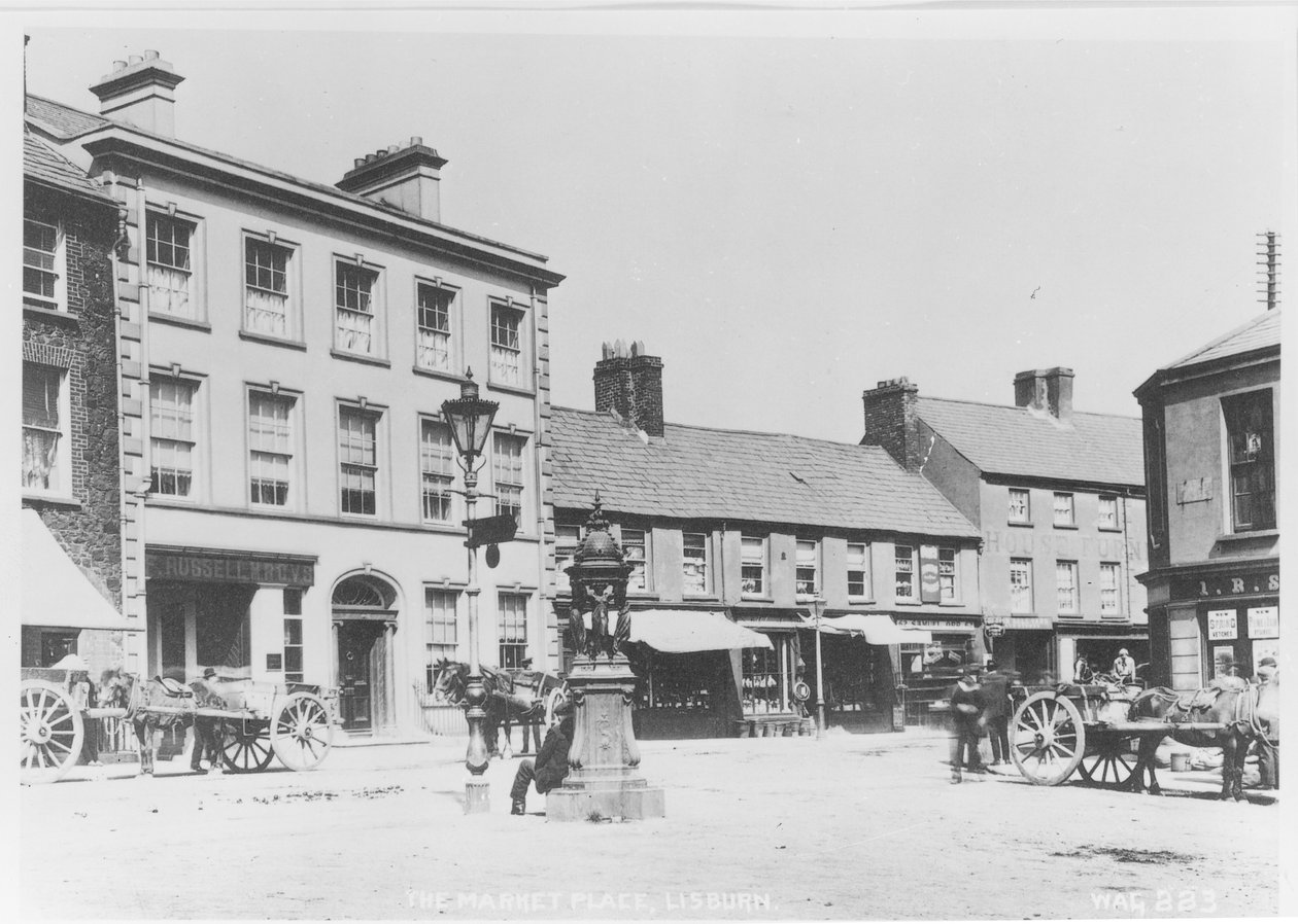 La place du marché, Lisburn - English Photographer